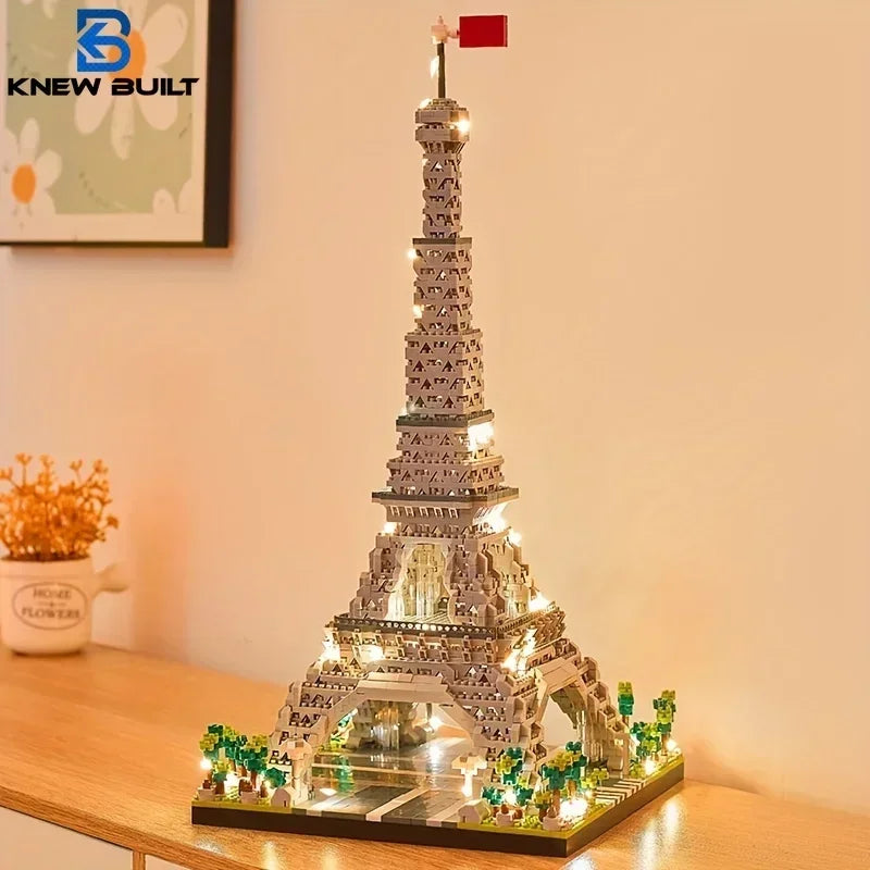Blocos de Montar Micro com LED Monumentos do Mundo - foto 1