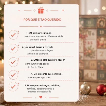 motivos para amar o calendário do advento de coquetéis