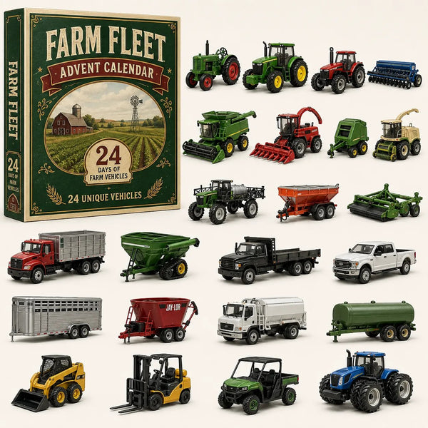 Calendário do Advento de Veículos com 24 Miniaturas