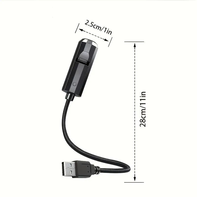 Projetor de Natal USB com Haste Flexível Cenas de Inverno — foto 5