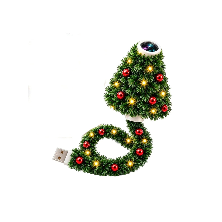 Projetor de Natal USB Árvore Flexível com LED